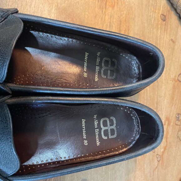 Allen Edmonds Interstate 80 Driving Loafers 12 / 13 Black - Picture 8 of 9